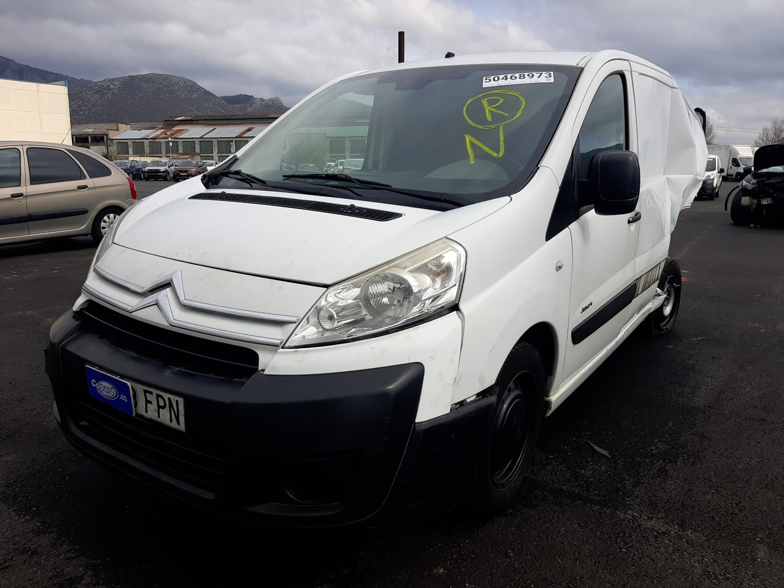 Citroen Jumpy 2007. Lot# 50468973. VIN VF7XU9HUC64052800. Photo 1