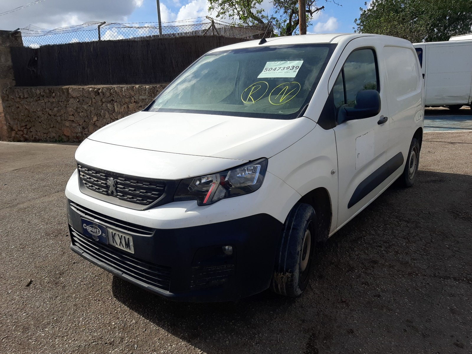 Peugeot Partner 2019. Lot# 50473939. VIN VR3EFBHYBKN520708. Photo 1