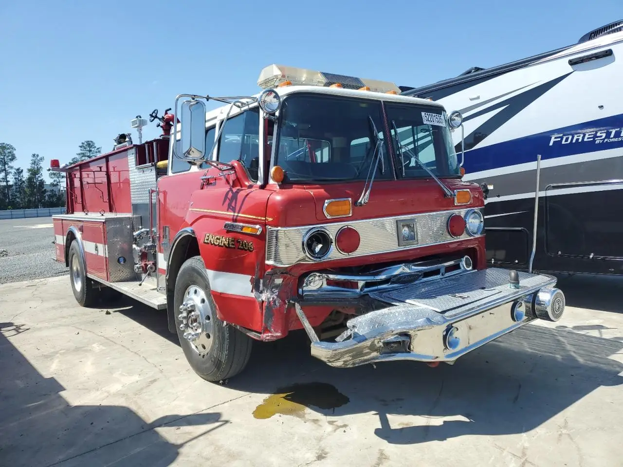 FORD C SERIES 1988. Lot# 52201535. VIN 1FDYD80U0JVA01612. Photo 1