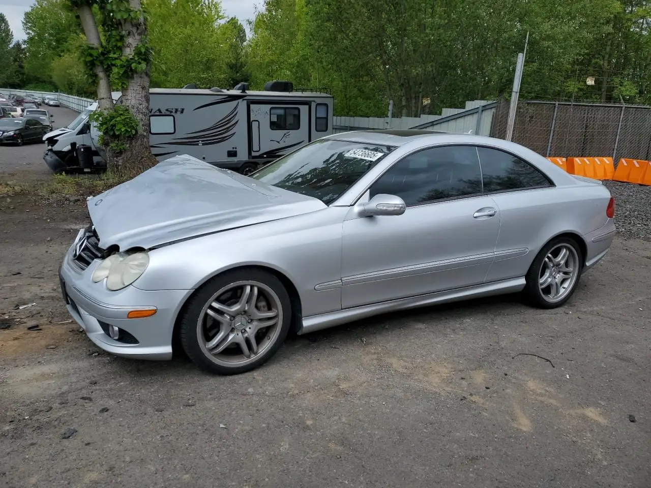 MERCEDES-BENZ CLK-CLASS 2009. Lot# 54736605. VIN WDBTJ72HX9F261831. Photo 1