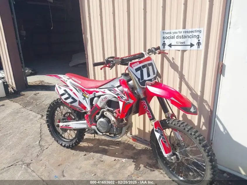 HONDA CRF450 2015. Lot# 41653602. VIN JH2PE0536FK402516. Photo 1