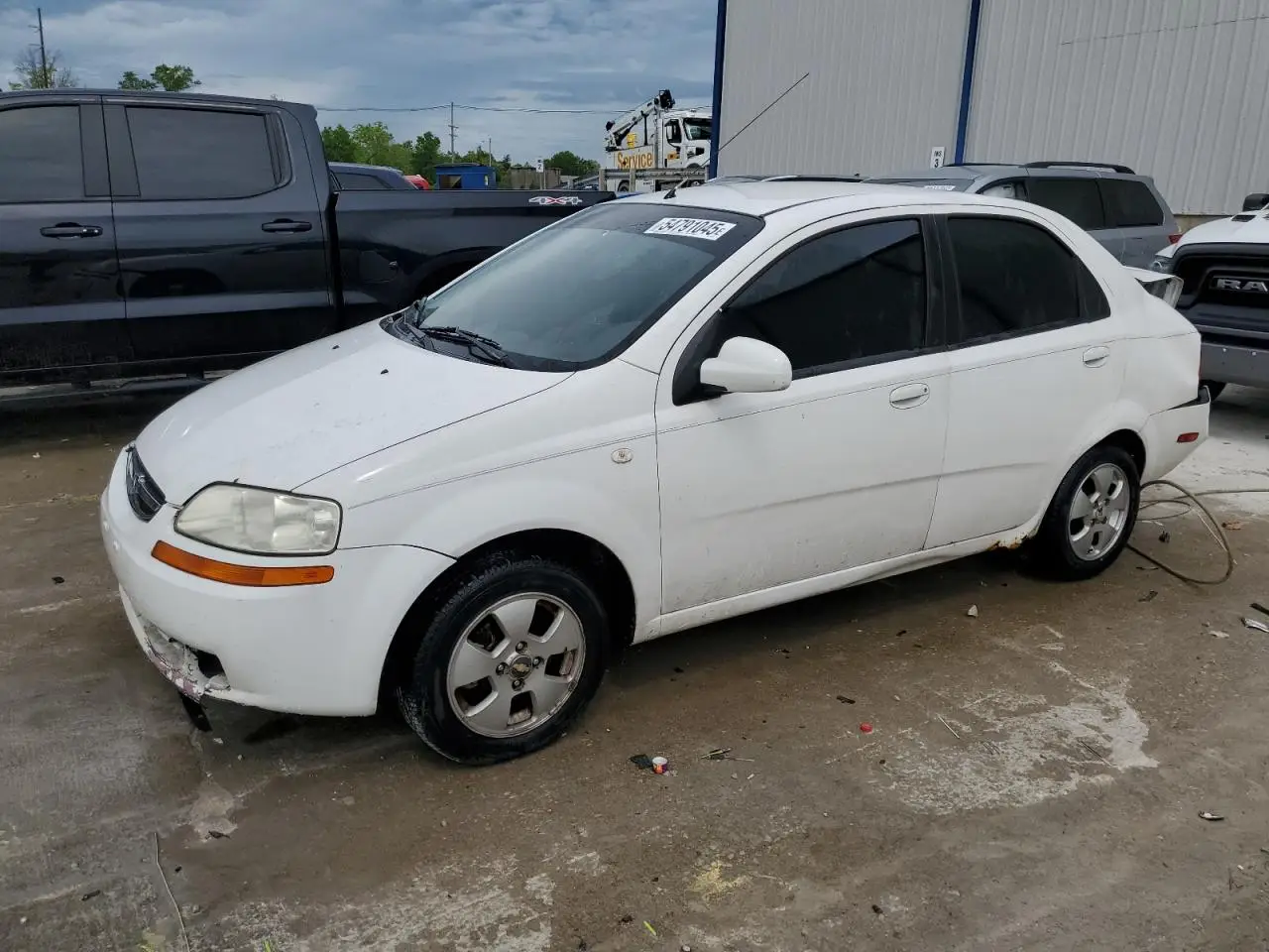 CHEVROLET AVEO 2006. Lot# 54791045. VIN KL1TD56646B556472. Photo 1