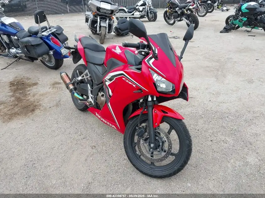 HONDA CBR300 2021. Lot# 42356757. VIN MLHNC5100M5700034. Photo 1