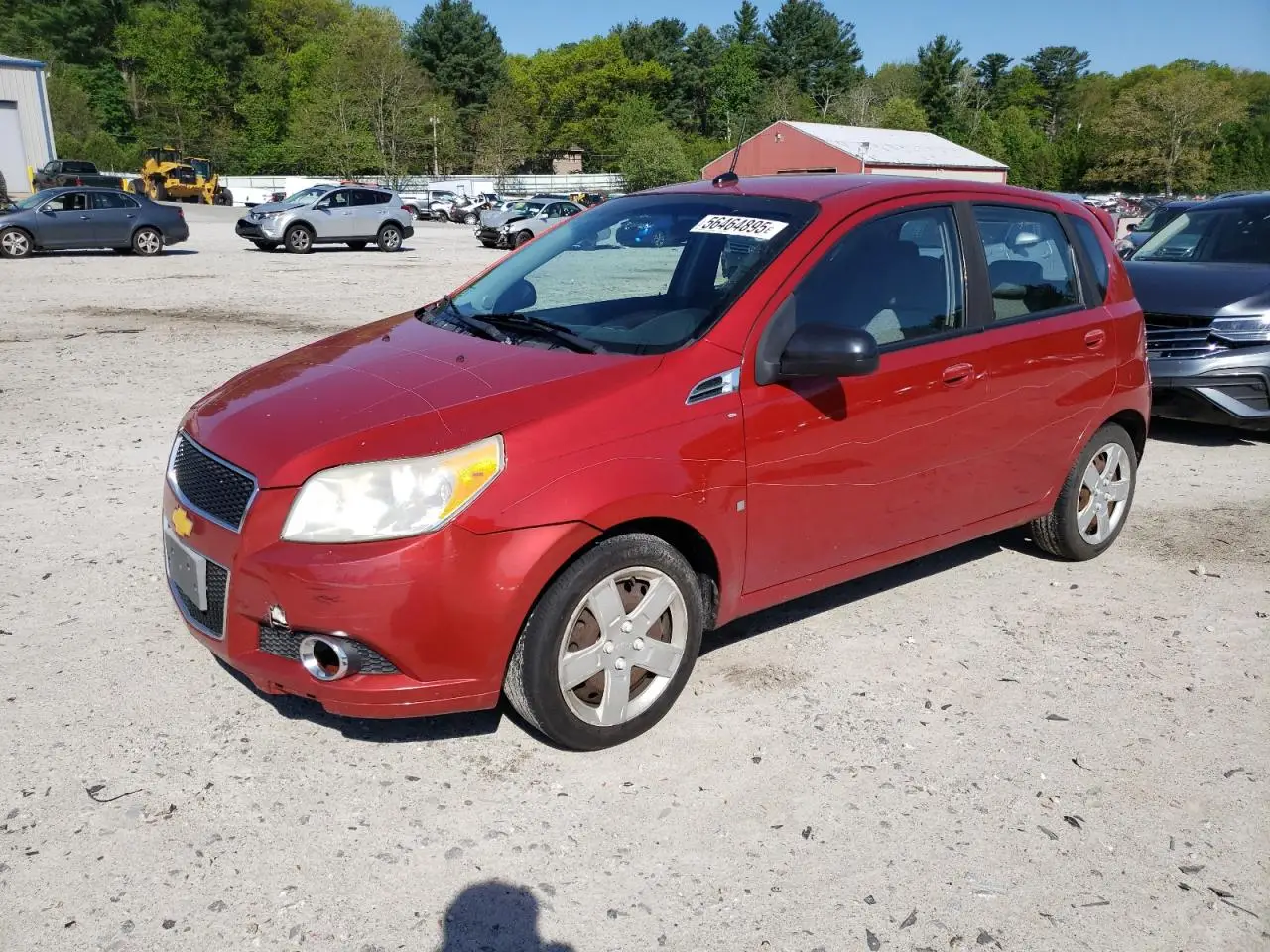 CHEVROLET AVEO 2009. Lot# 56464895. VIN KL1TG66E99B662070. Photo 1