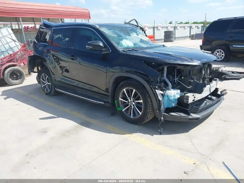 TOYOTA HIGHLANDER 2019. Lot# 42438284. VIN 5TDKZRFH2KS358328. Photo 1