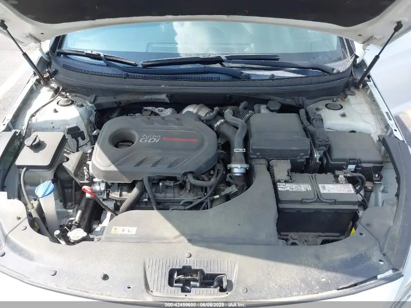 HYUNDAI SONATA 2017 WHITE Photo 2