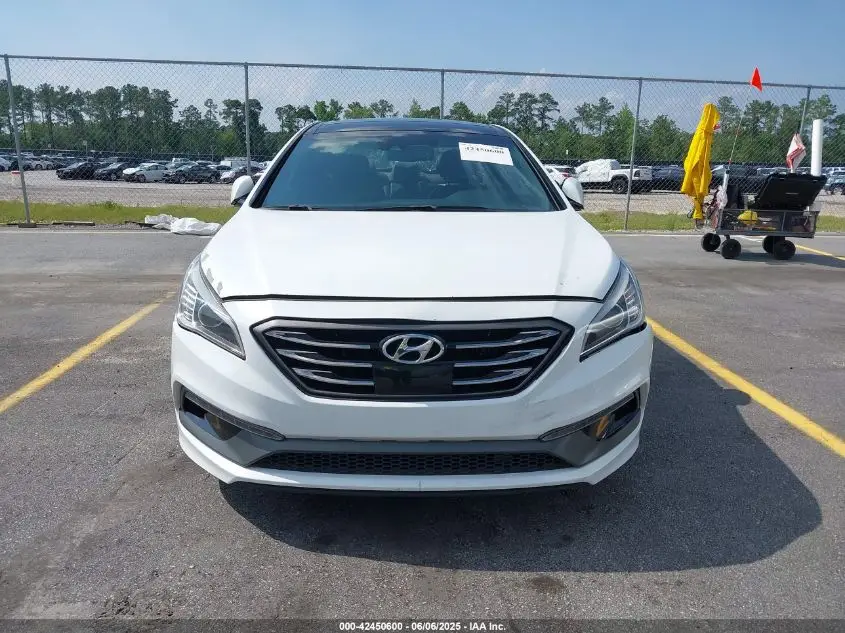 HYUNDAI SONATA 2017 WHITE Photo 3