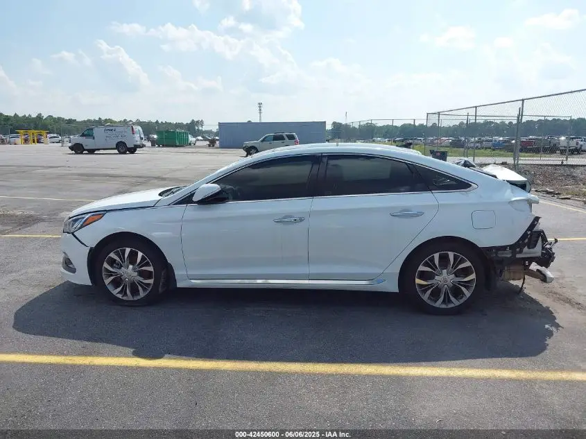 HYUNDAI SONATA 2017 WHITE Photo 5