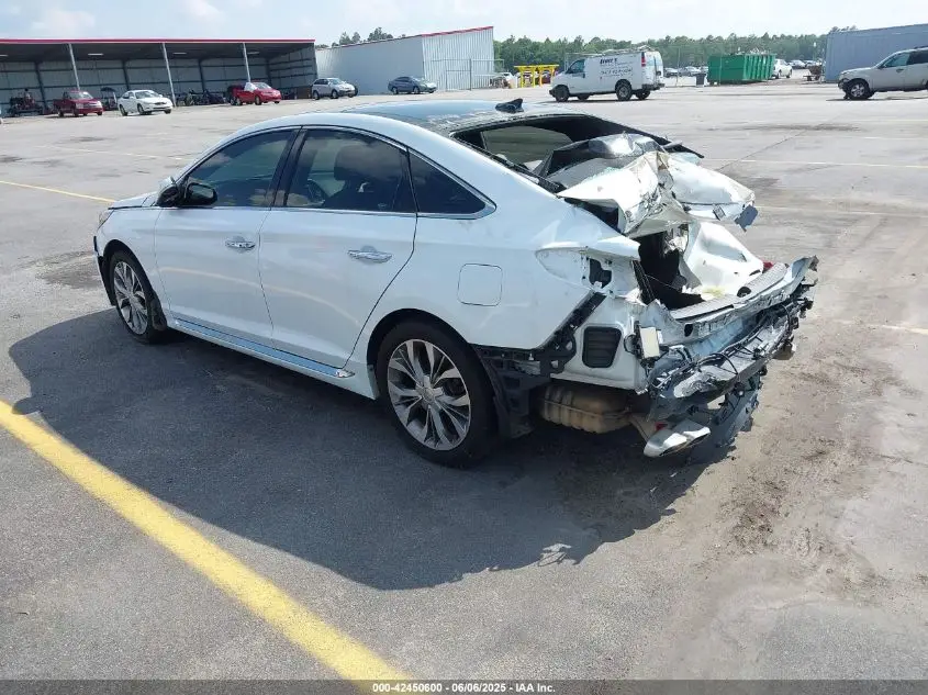 HYUNDAI SONATA 2017 WHITE Photo 9