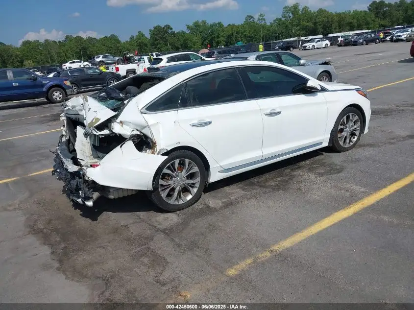 HYUNDAI SONATA 2017 WHITE Photo 10