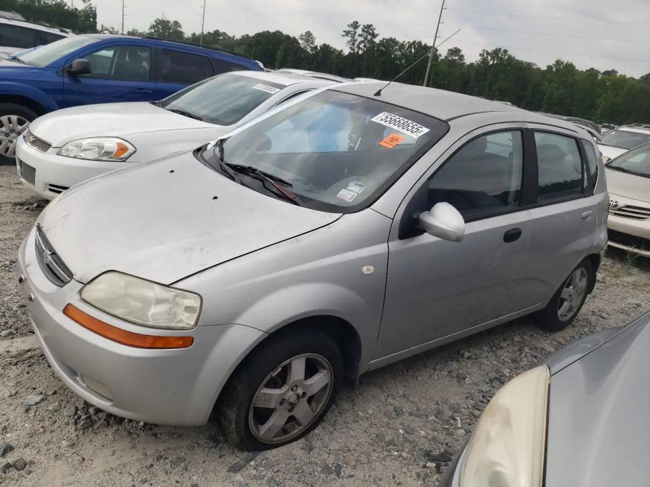 CHEVROLET AVEO 2006. Lot# 55668655. VIN KL1TG66636B522245. Photo 1