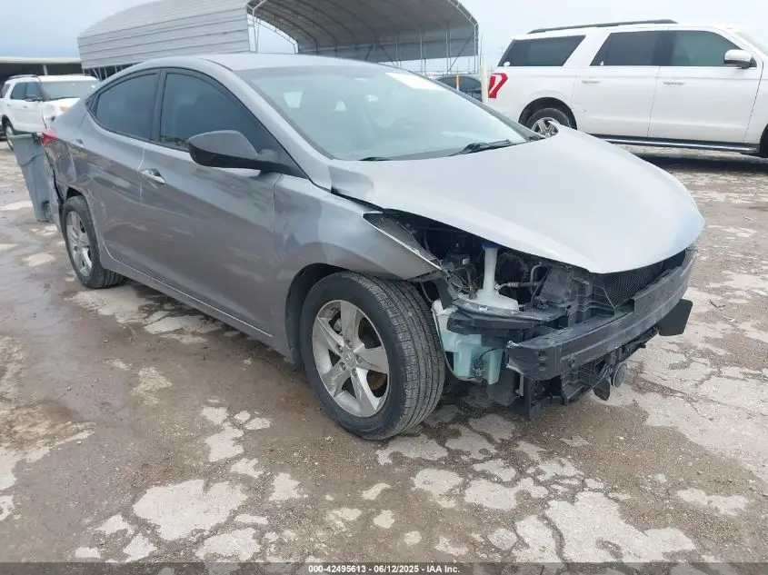 HYUNDAI ELANTRA 2011. Lot# 42495613. VIN KMHDH4AE8BU107817. Photo 1