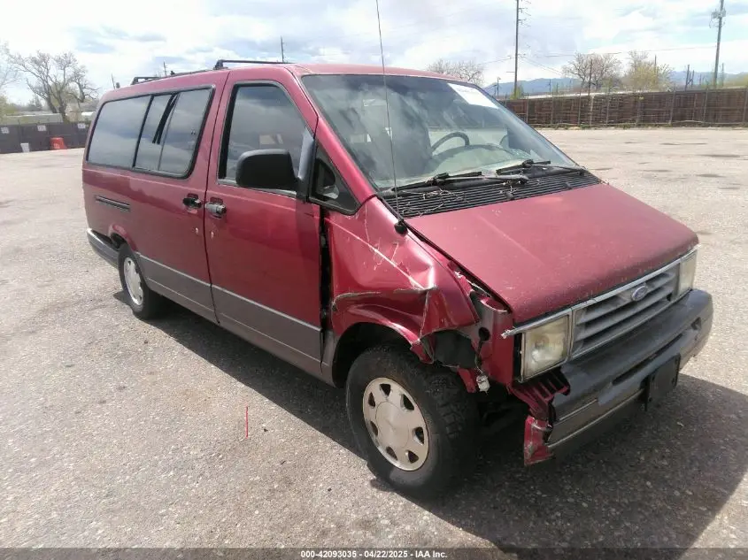 FORD AEROSTAR 1993. Lot# 42093035. VIN 1FMDA41X3PZA45775. Photo 1