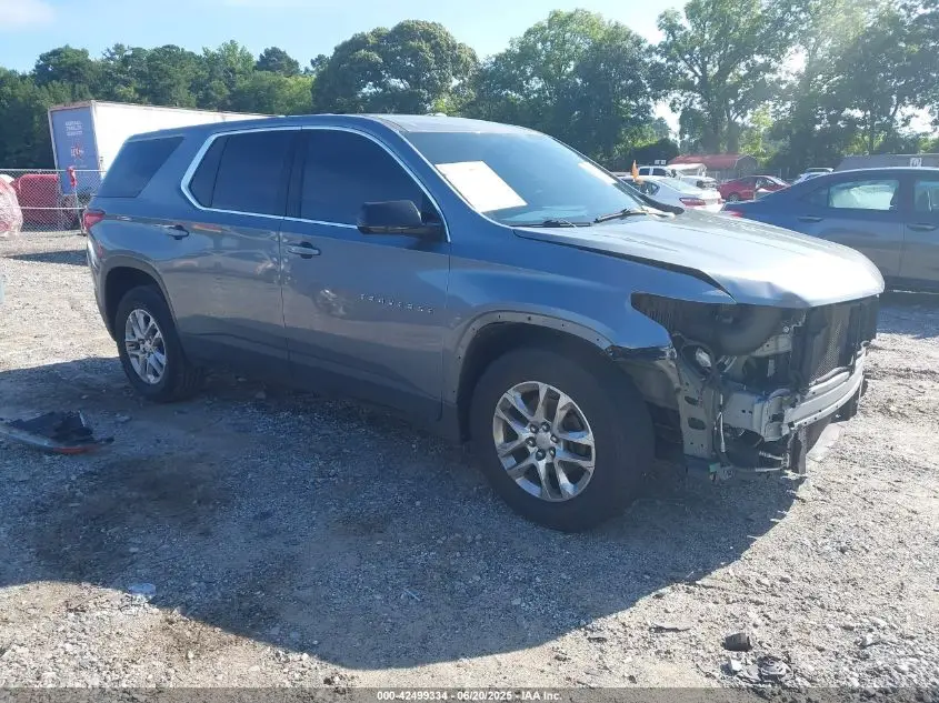 CHEVROLET TRAVERSE 2020. Lot# 42499334. VIN 1GNEVFKW7LJ185908. Photo 1