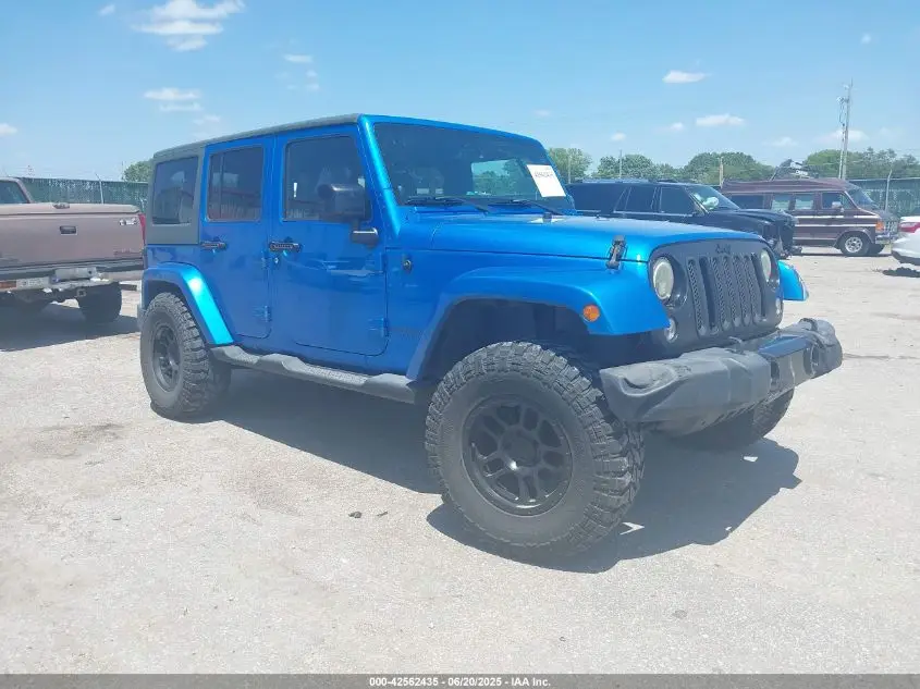JEEP WRANGLER UNLIMITED 2014. Lot# 42562435. VIN 1C4BJWEGXEL254318. Photo 1