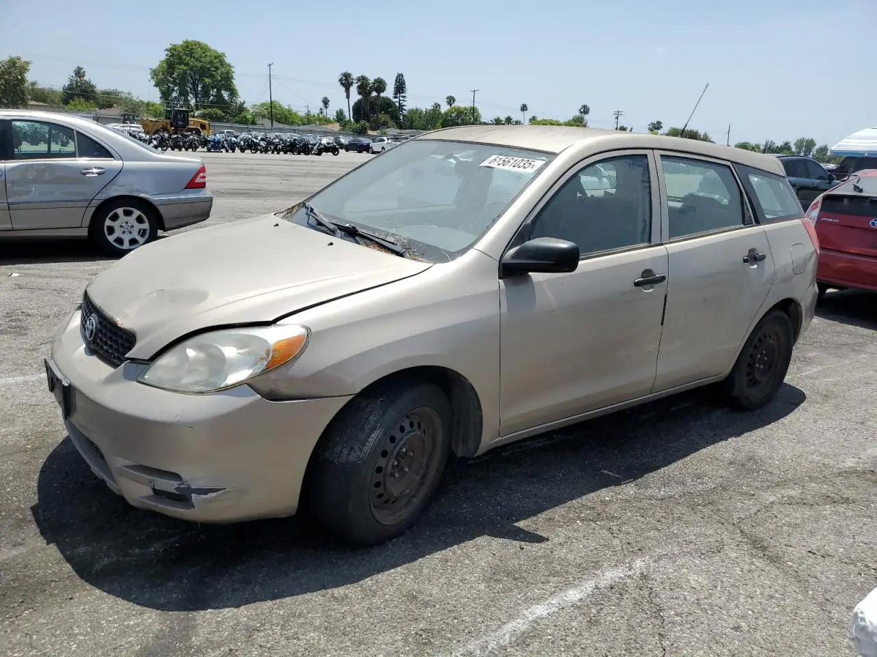 TOYOTA MATRIX 2008. Lot# 61561035. VIN 2T1KR32E73C141389. Photo 1