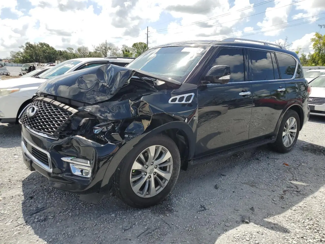 INFINITI QX80 2016. Lot# 61995075. VIN JN8AZ2NF1G9613452. Photo 1