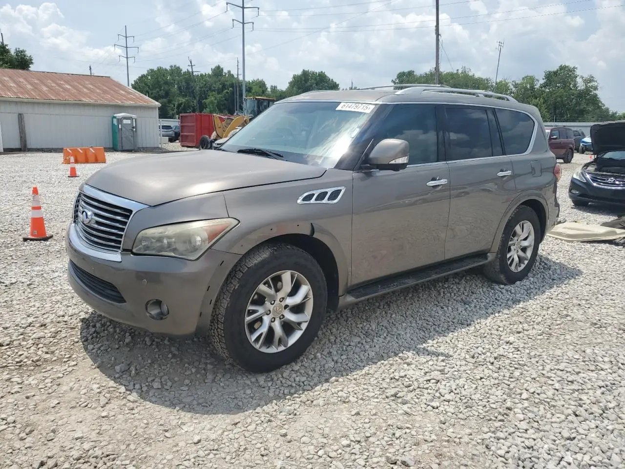 INFINITI QX56 2013. Lot# 61479715. VIN JN8AZ2NC8D9350460. Photo 1