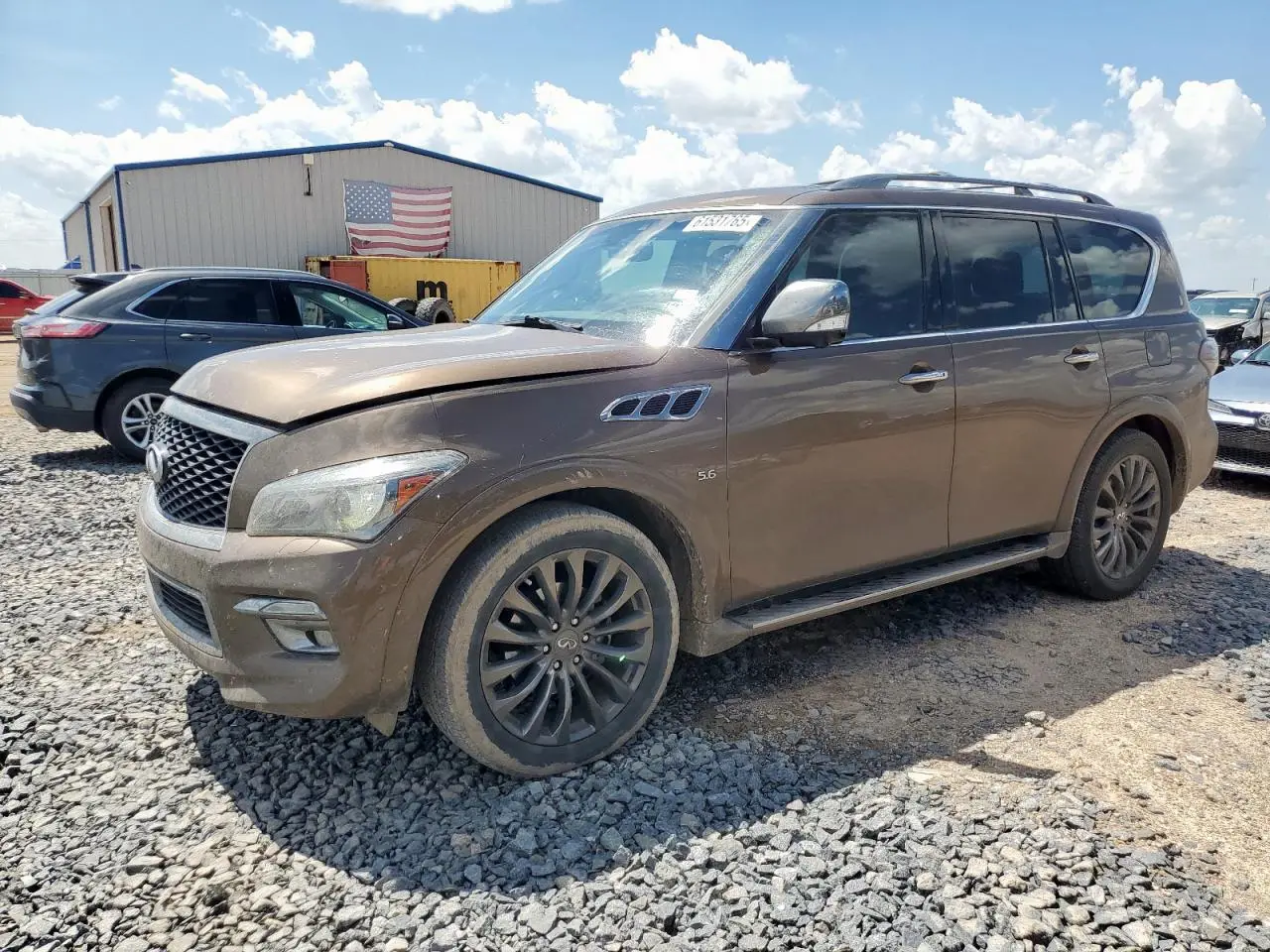 INFINITI QX80 2017. Lot# 61531765. VIN JN8AZ2NE2H9155154. Photo 1