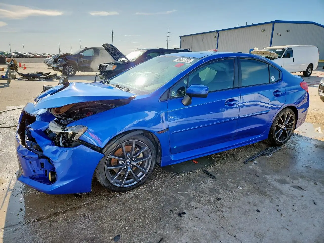 SUBARU WRX 2018. Lot# 58632335. VIN JF1VA1F67J9817473. Photo 1