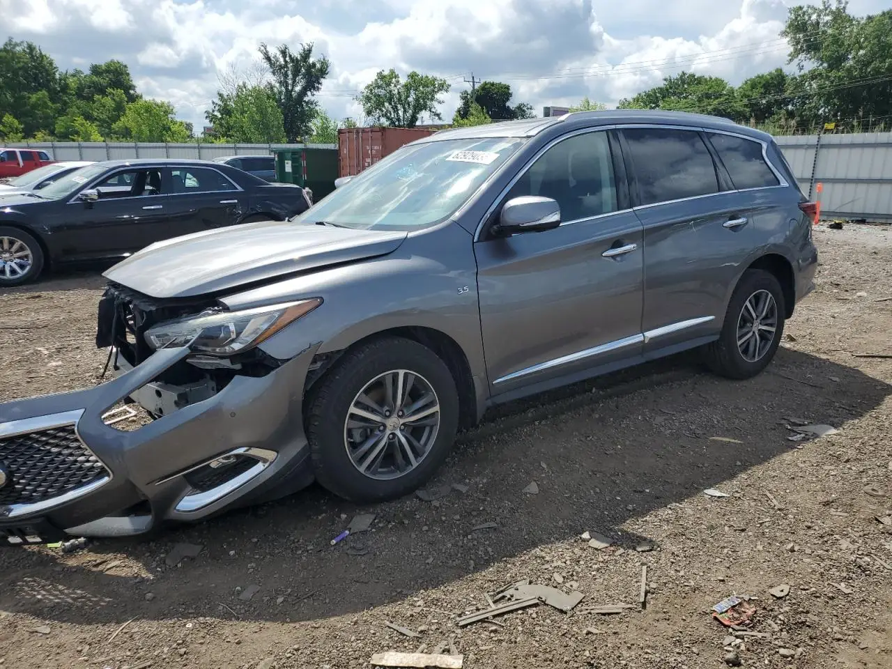 INFINITI QX60 2017. Lot# 62929035. VIN 5N1DL0MM5HC540276. Photo 1