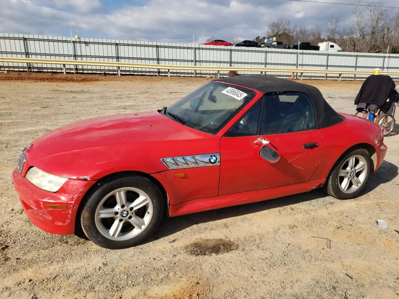BMW Z3 1998. Lot# 63458255. VIN 4USCH7335WLD16745. Photo 1