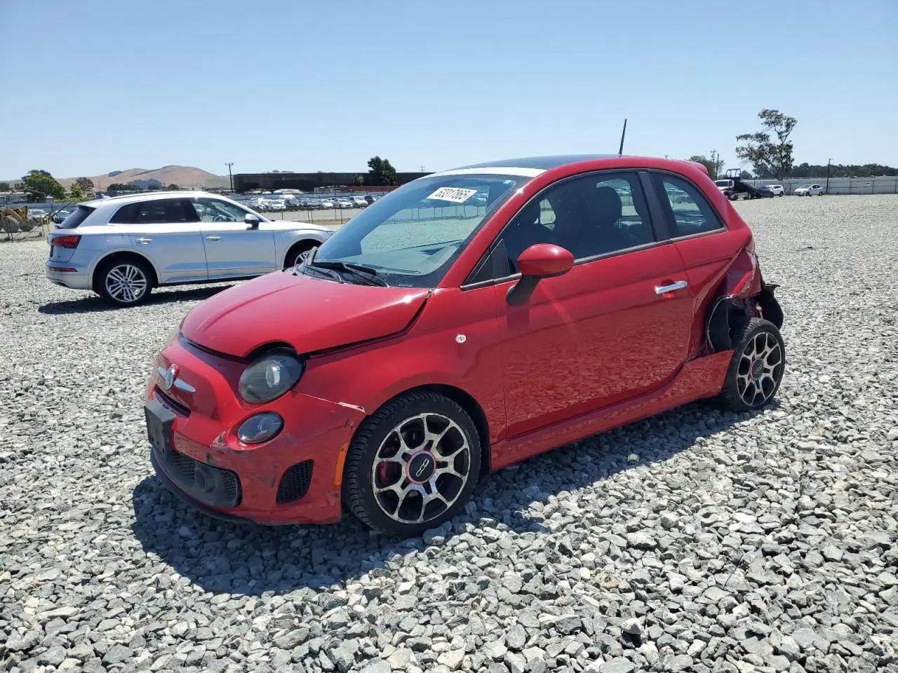 FIAT 500 2013. Lot# 63317865. VIN 3C3CFFHHXDT554300. Photo 1