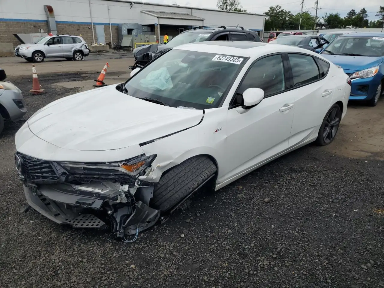 ACURA INTEGRA A- 2023. Lot# 62749305. VIN 19UDE4H69PA014147. Photo 1