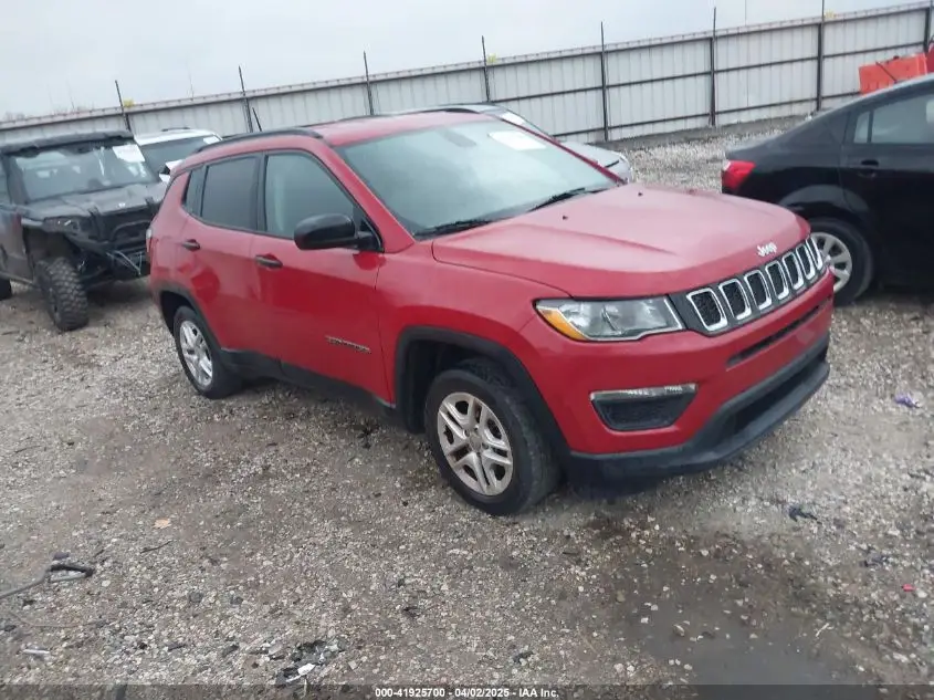 JEEP COMPASS 2018. Lot# 41925700. VIN 3C4NJCAB1JT286479. Photo 1