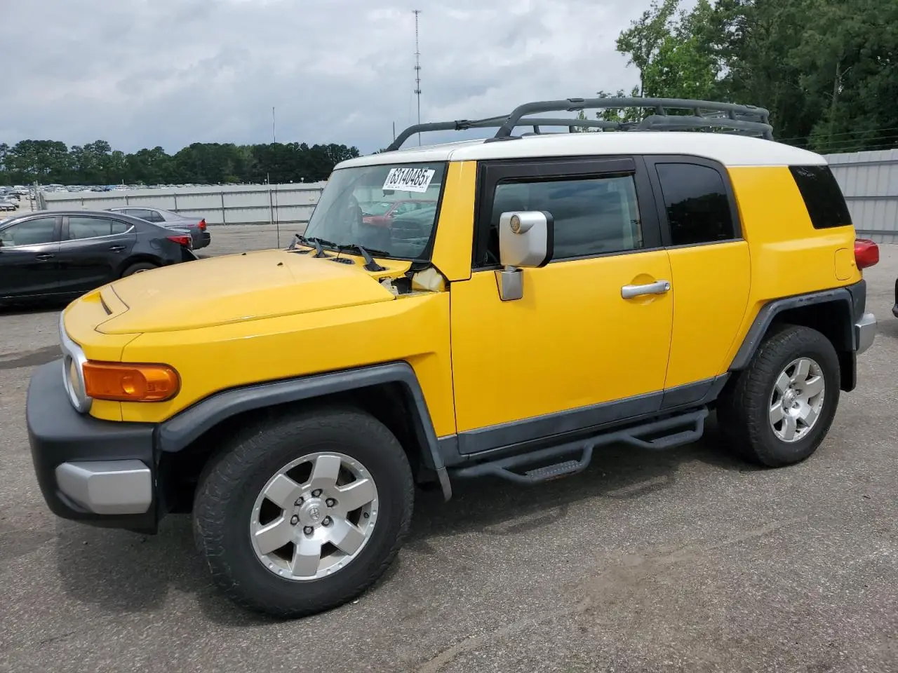 TOYOTA FJ CRUISER 2007. Lot# 63140485. VIN JTEZU11F670011661. Photo 1