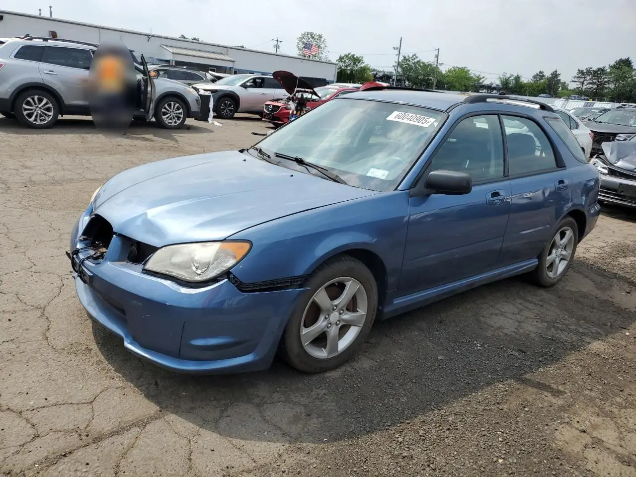 SUBARU IMPREZA 2007. Lot# 60040905. VIN JF1GG616X7G813983. Photo 1