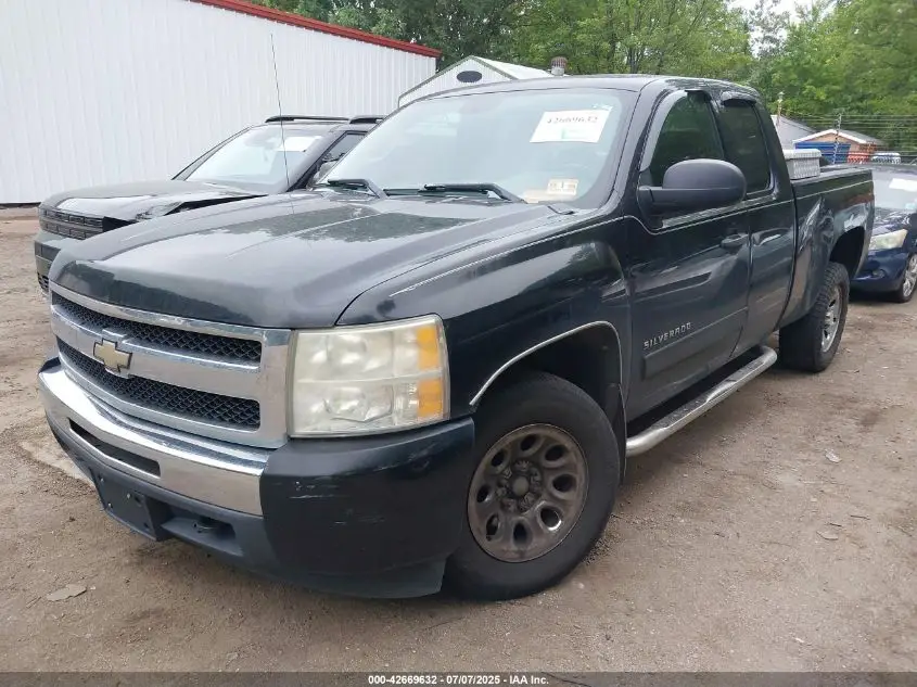 CHEVROLET SILVERADO 1500 2011 BLACK Photo 9