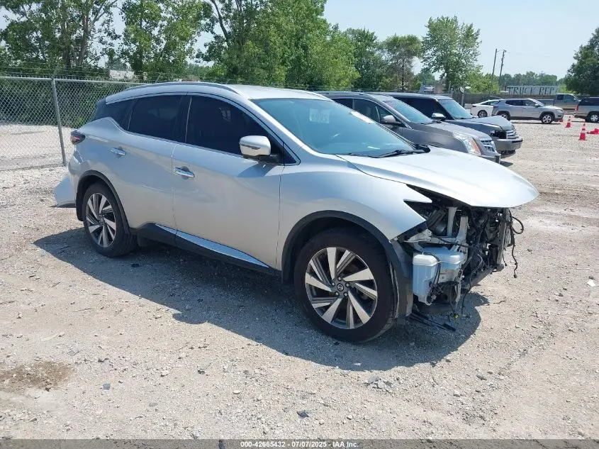 NISSAN MURANO 2019 GRAY Photo 1
