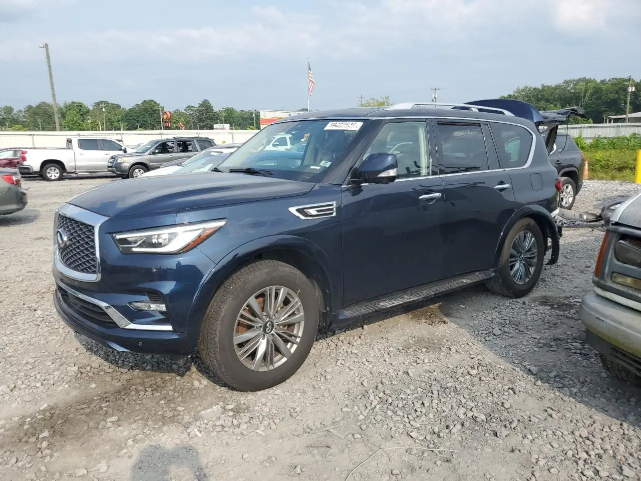 INFINITI QX80 2021. Lot# 59482645. VIN JN8AZ2AFXM9720419. Photo 1