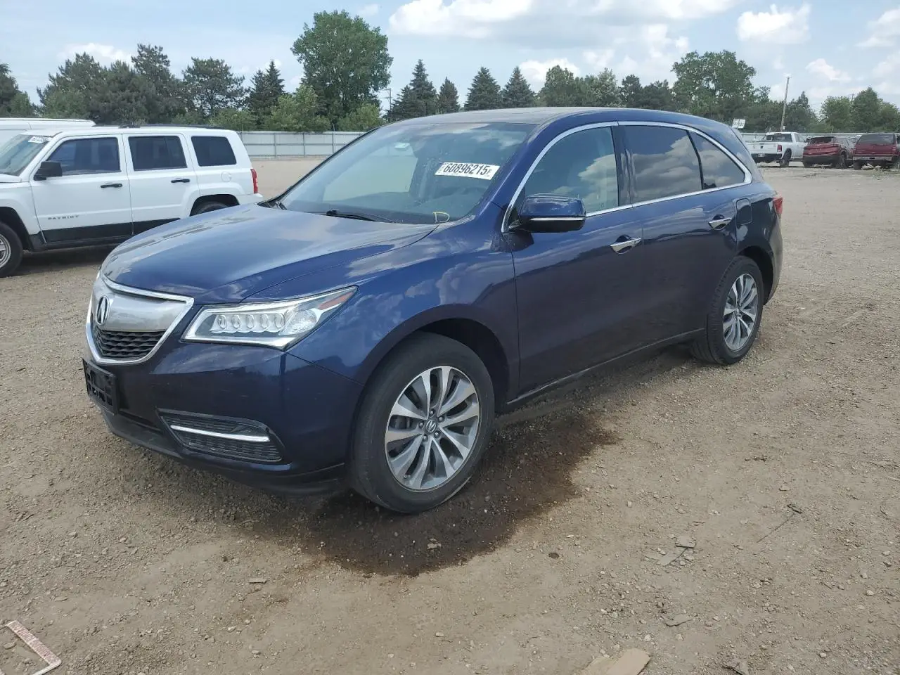 ACURA MDX 2015. Lot# 60896215. VIN 5FRYD4H48FB008779. Photo 1