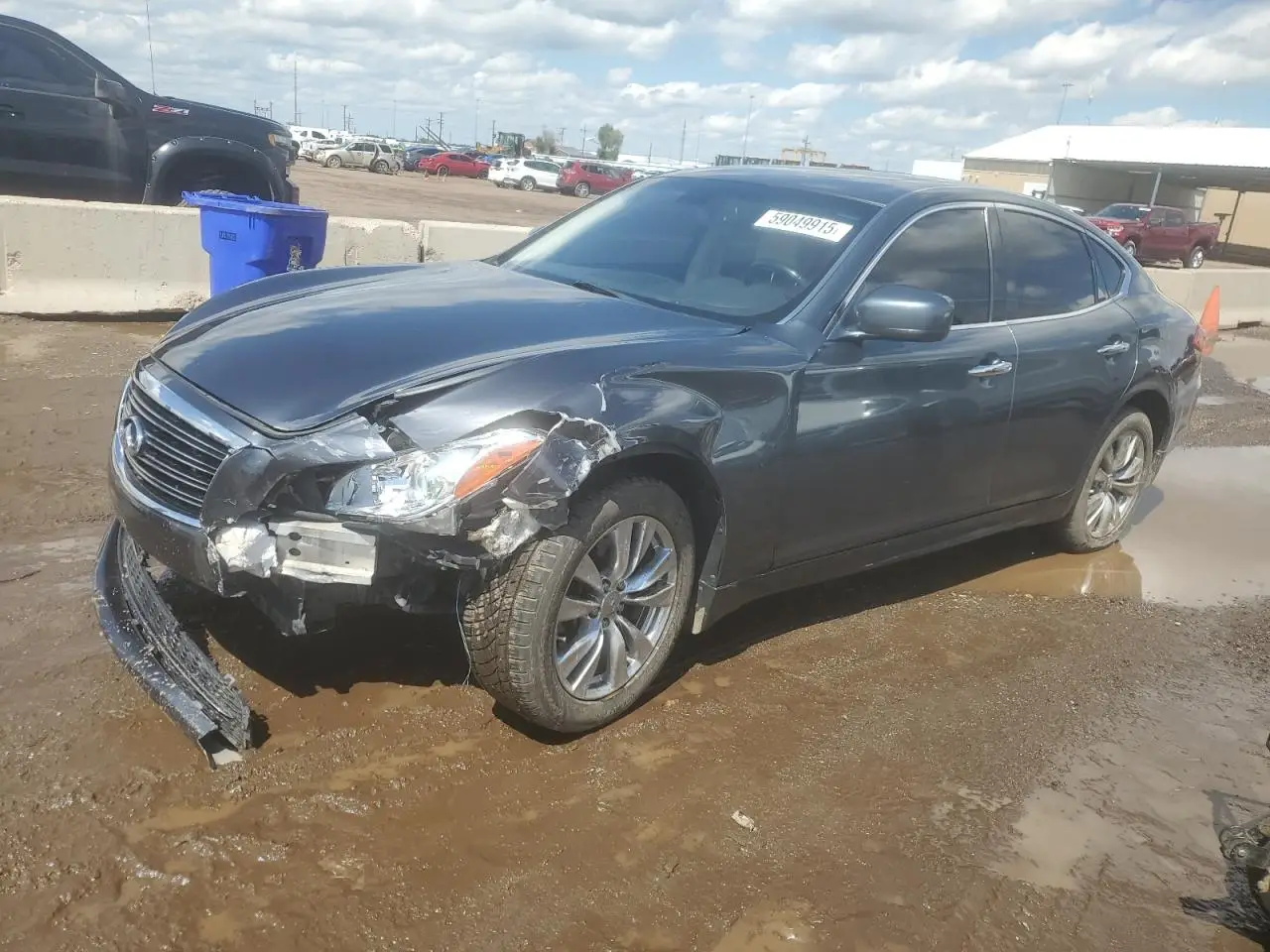 INFINITI M37 2012. Lot# 59049915. VIN JN1BY1AR8CM392567. Photo 1
