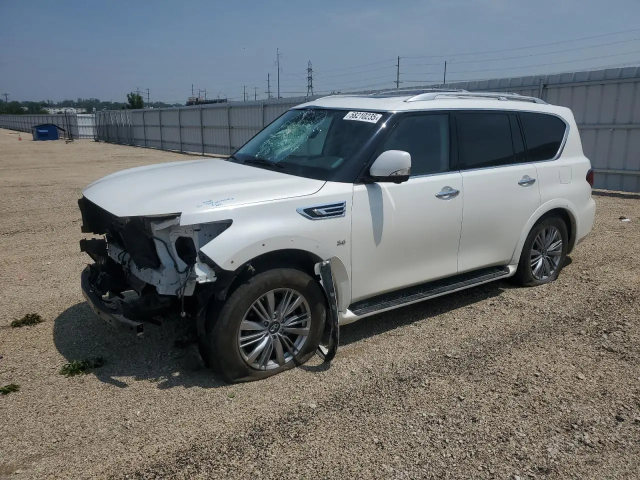 INFINITI QX80 2019. Lot# 58210235. VIN JN8AZ2NE7K9236030. Photo 1