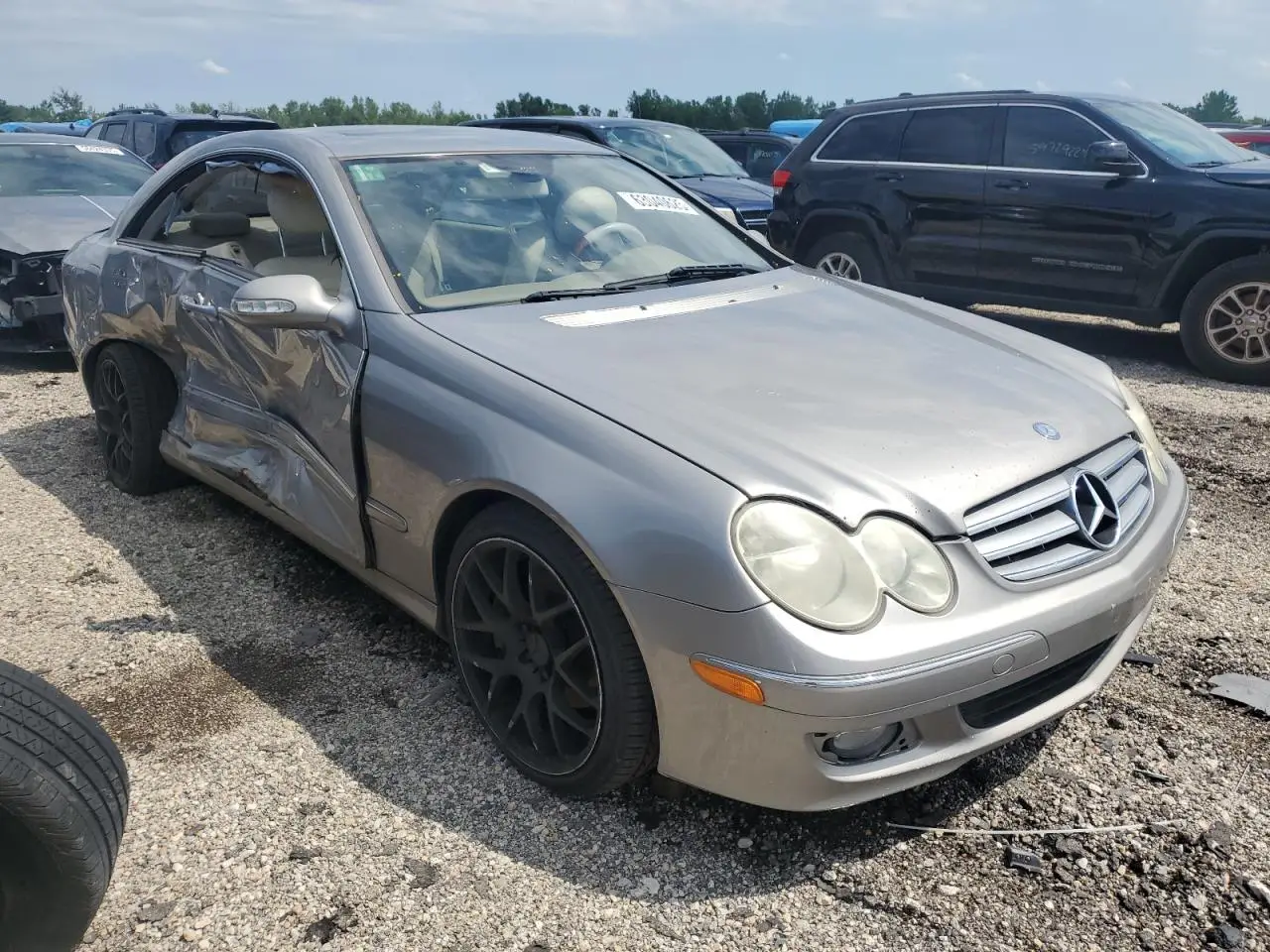 MERCEDES-BENZ CLK-CLASS 2007. Lot# 63040625. VIN WDBTJ56H87F213756. Photo 1