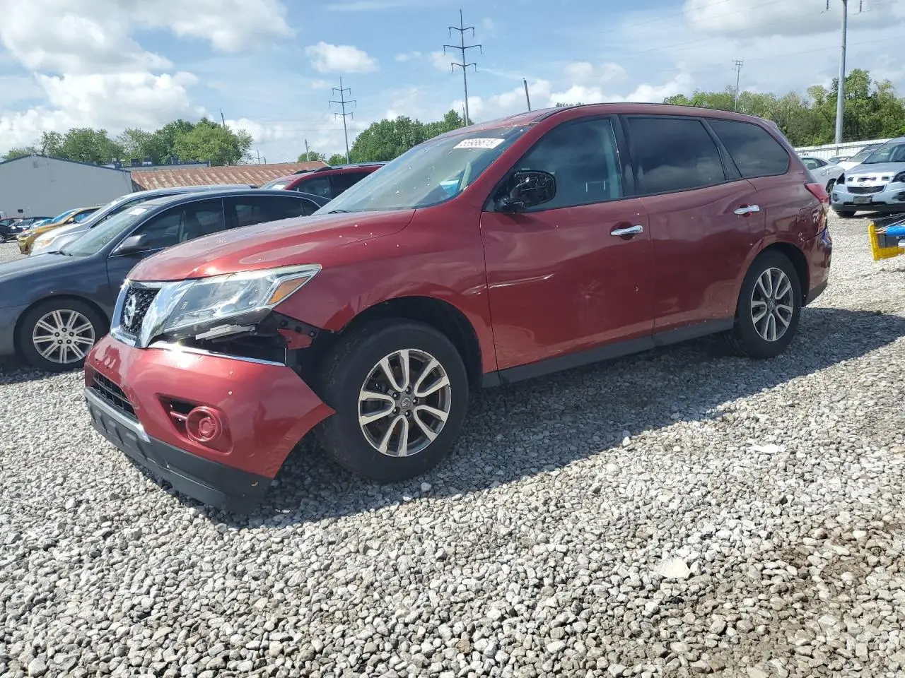 NISSAN PATHFINDER 2014. Lot# 56986615. VIN 5N1AR2MN1EC711932. Photo 1