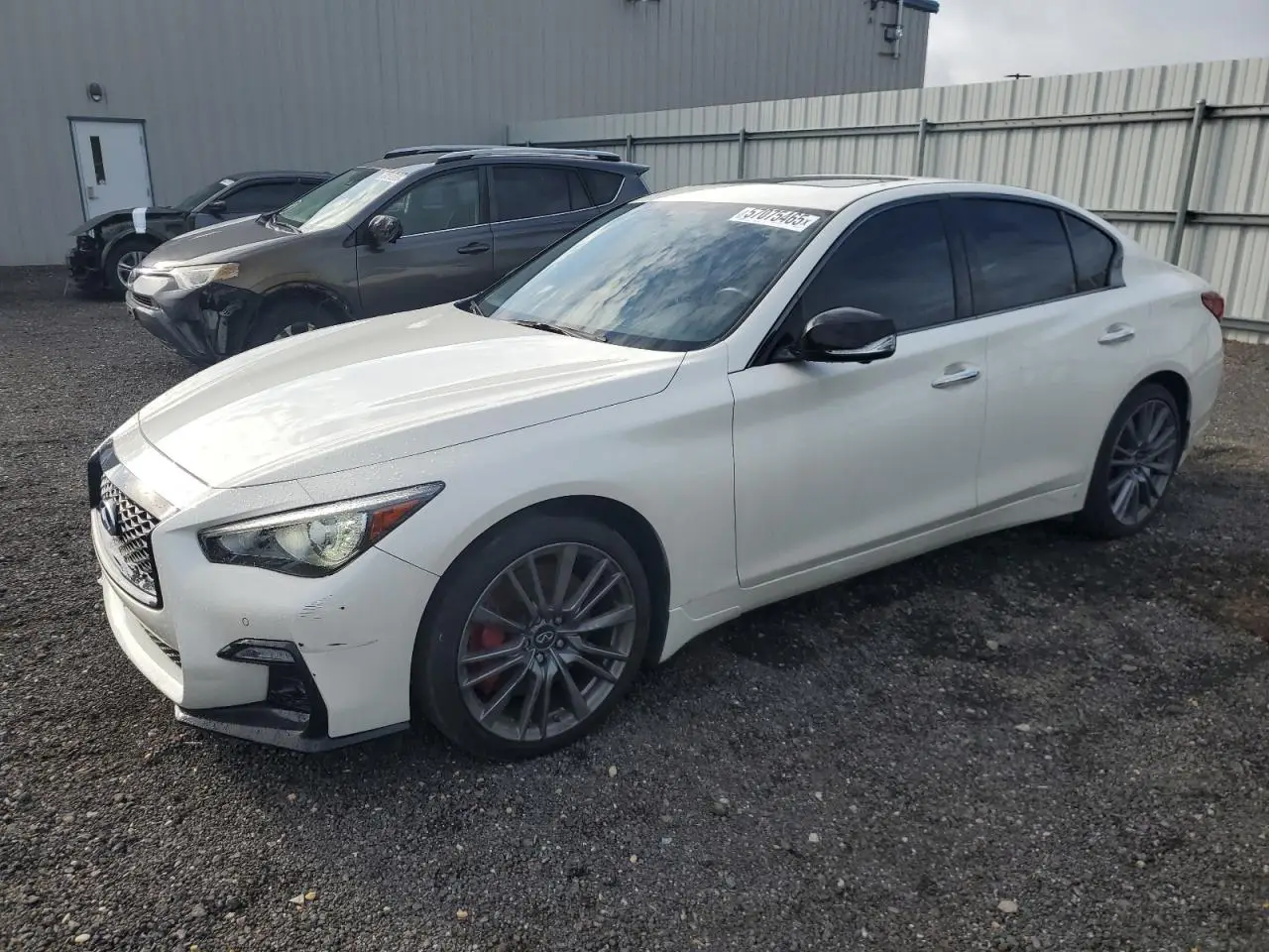 INFINITI Q50 2021. Lot# 57075465. VIN JN1FV7DR6MM880622. Photo 1