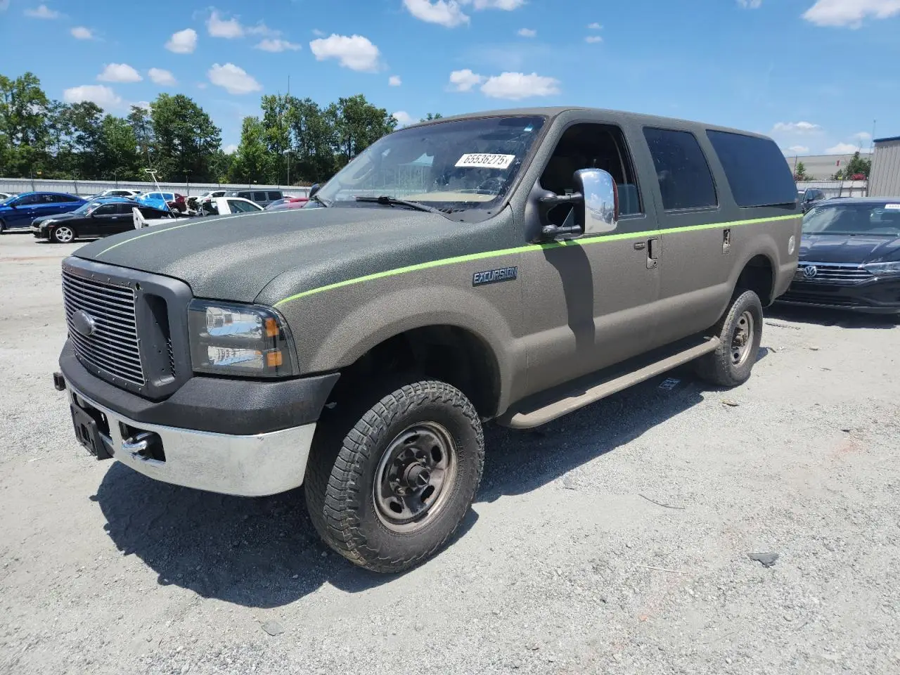 FORD EXCURSION 2005. Lot# 65536275. VIN 1FMSU45P95EA57491. Photo 1