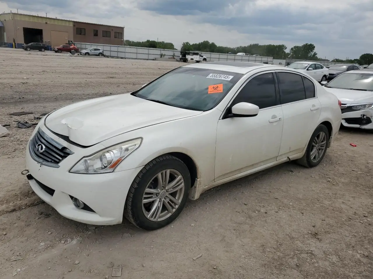 INFINITI Q40 2015. Lot# 55826745. VIN JN1CV6AR1FM650619. Photo 1