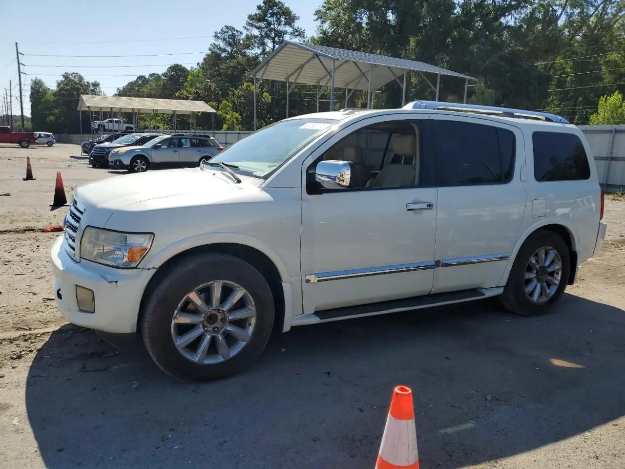INFINITI QX56 2008. Lot# 55662575. VIN 5N3AA08D48N912124. Photo 1