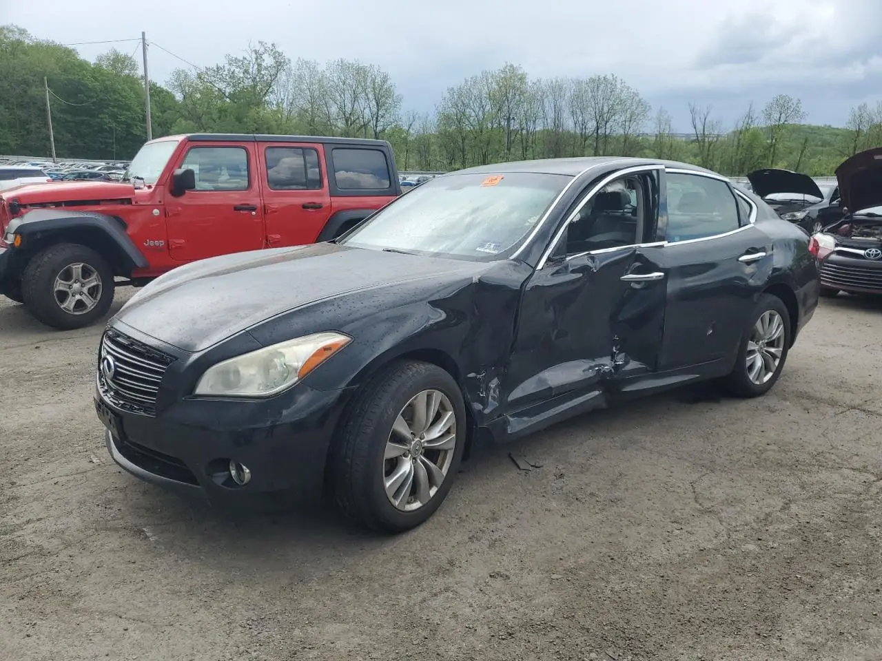 INFINITI M37 2012. Lot# 56232145. VIN JN1BY1AR2CM393116. Photo 1