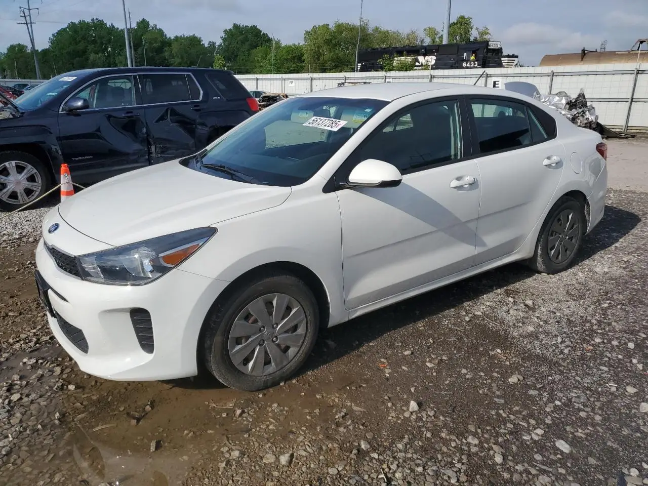KIA RIO 2020. Lot# 56137285. VIN 3KPA24ADXLE321398. Photo 1