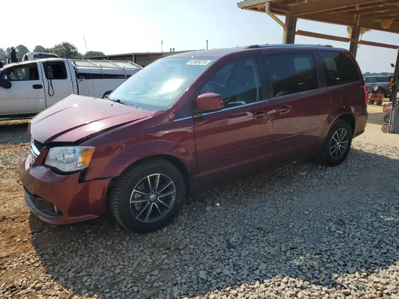 DODGE CARAVAN 2017. Lot# 63809375. VIN 2C4RDGCG8HR861358. Photo 1