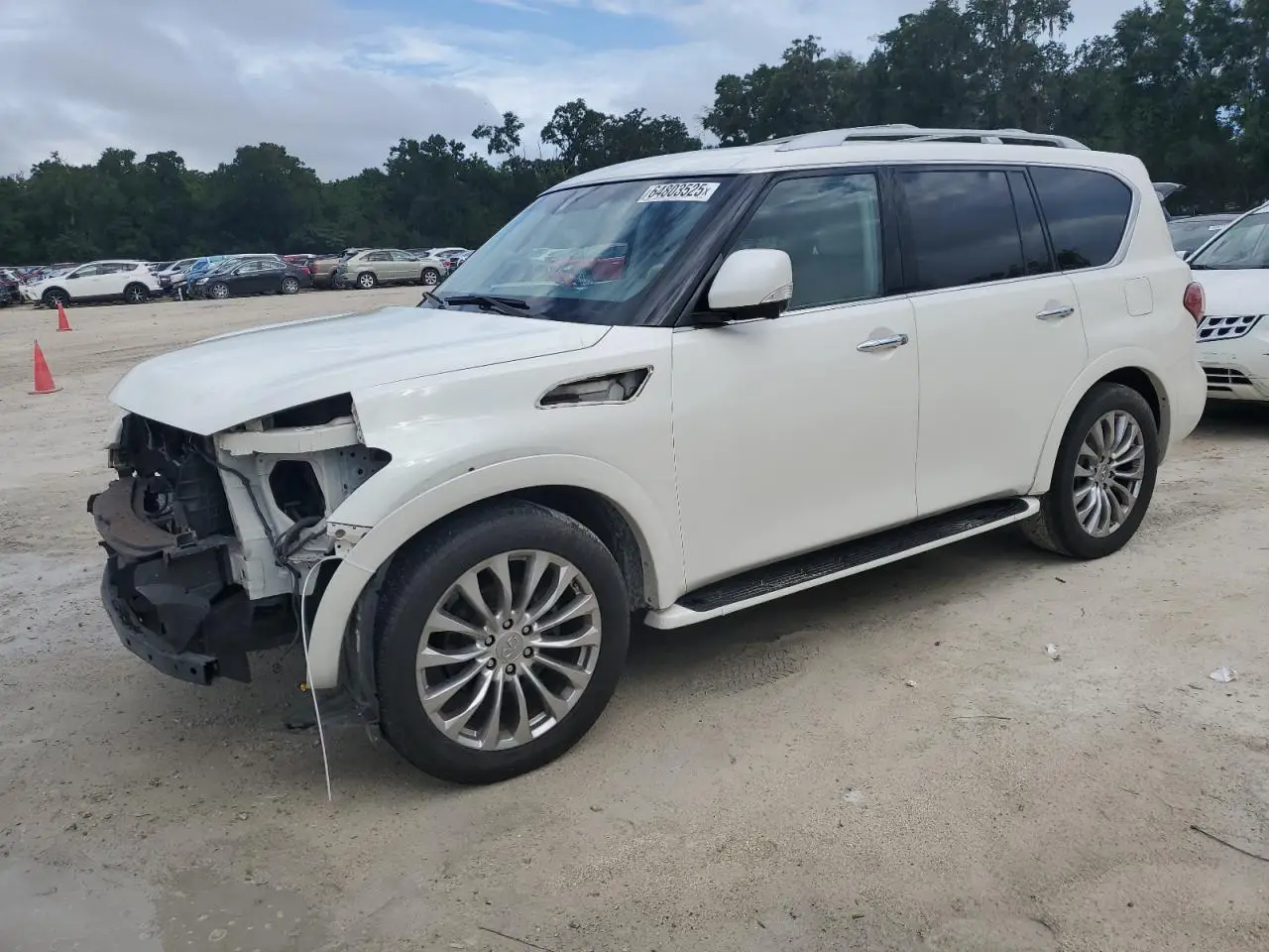 INFINITI QX80 2015. Lot# 64803525. VIN JN8AZ2ND4F9770793. Photo 1