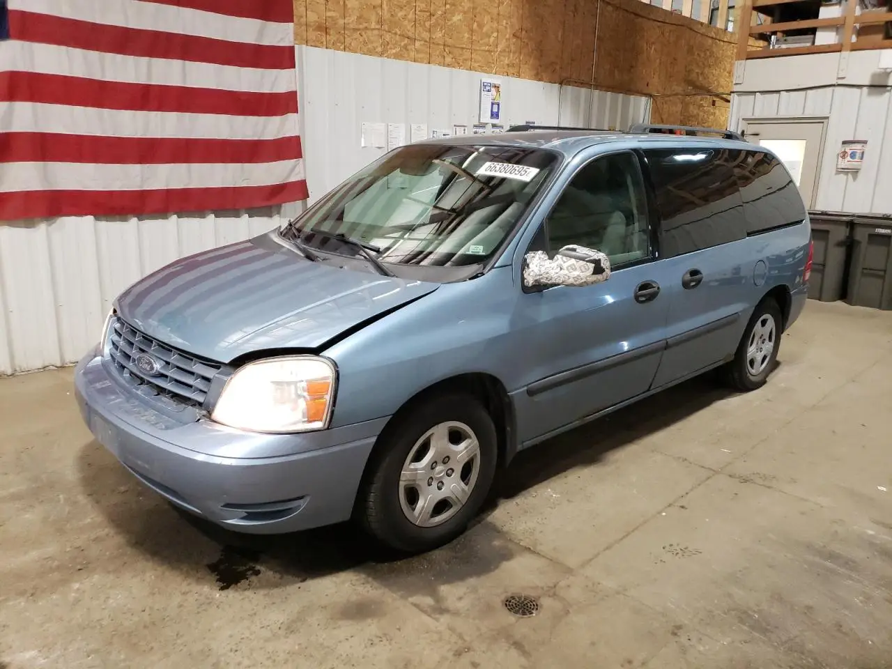FORD FREESTAR 2007. Lot# 66380695. VIN 2FMZA51677BA19301. Photo 1