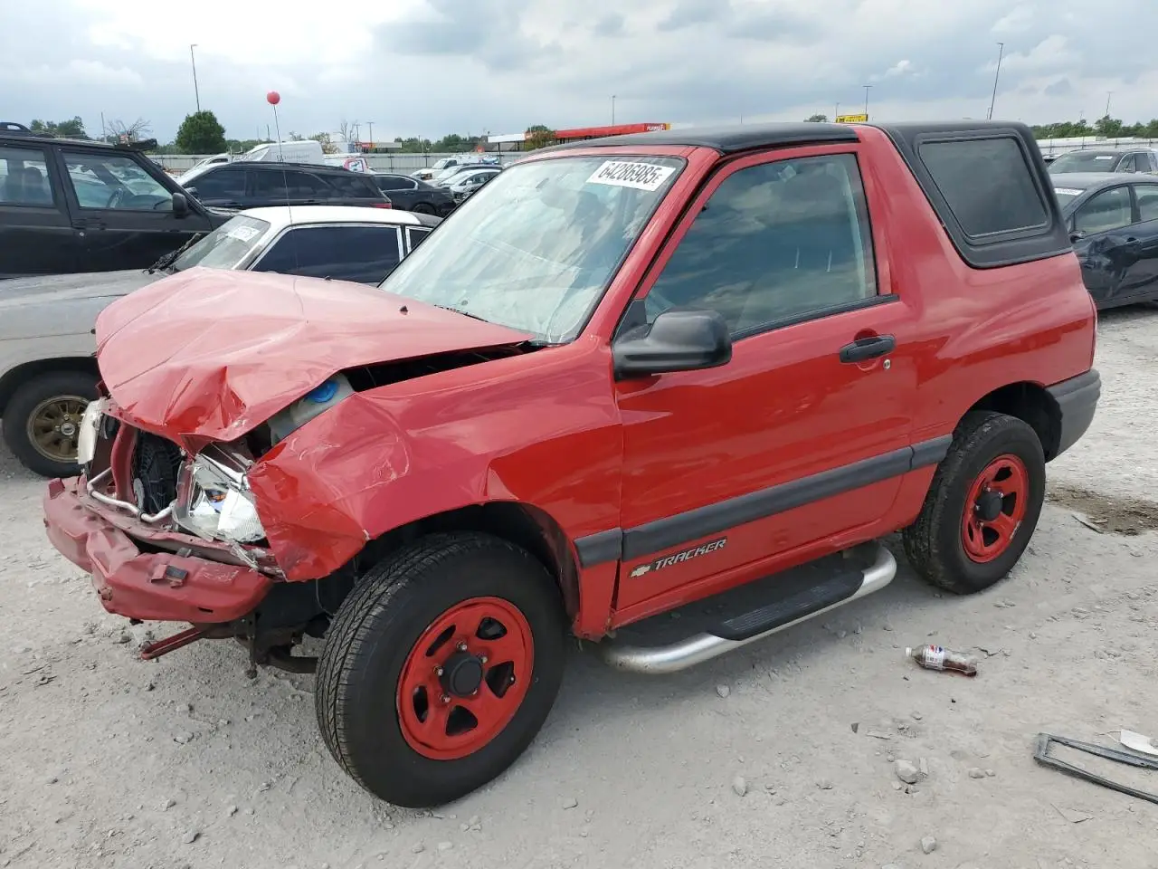 CHEVROLET TRACKER 2003. Lot# 64286985. VIN 2CNBJ18C836905992. Photo 1