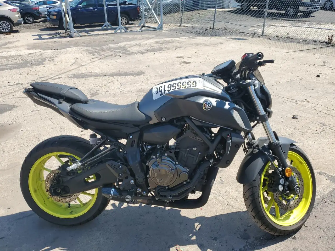 YAMAHA MT07 2018. Lot# 65555615. VIN JYARM27EXJA002340. Photo 1